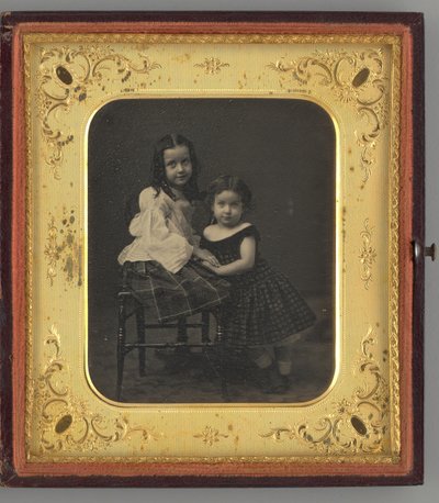Untitled Portrait of Two Girls, 1861 by Mathew Brady