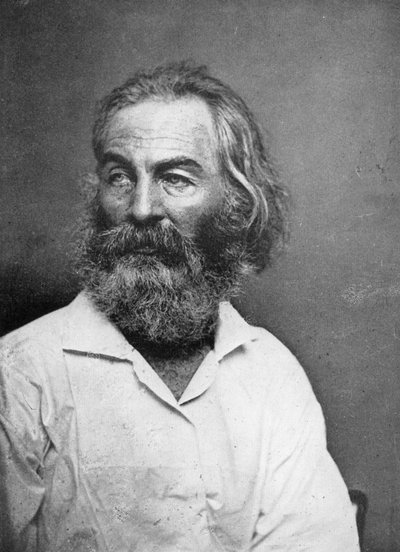 Walt Whitman 1819-1892, American poet by Mathew Brady