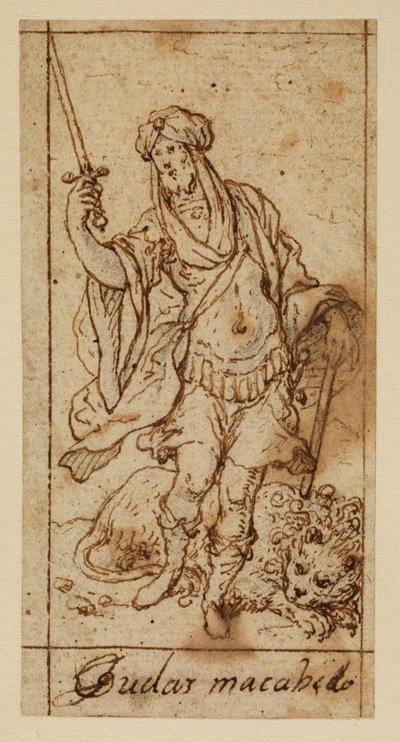 Judas Maccabeus by Matias de (attr.to) Torres