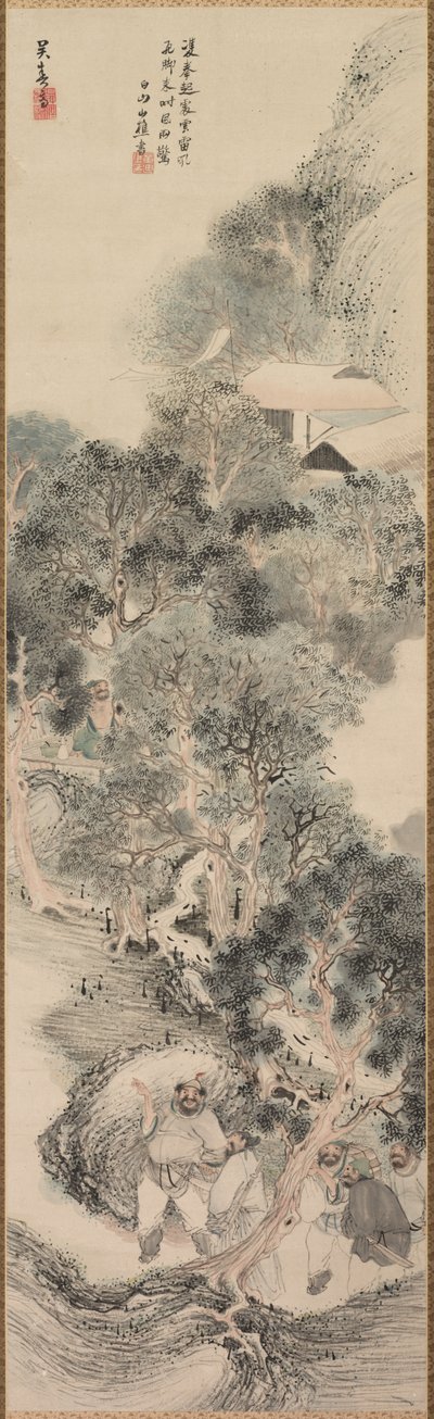 Water Margin Bandits, Late 1700s-Early 1800s by Matsumura Goshun