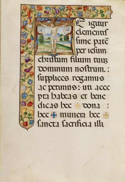 The Crucifixion by Matteo da Milano