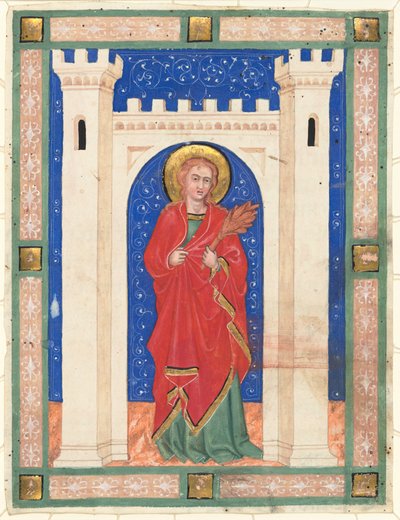 Saint Susanna by Matteo di ser Cambio
