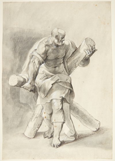 Jesus and the 12 Apostles: Andrew by Matthäus Gundelach