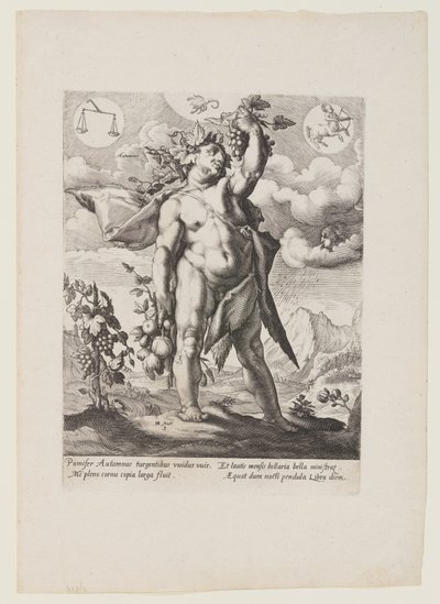 Autumn, from The Four Seasons by Matthaus Greuter