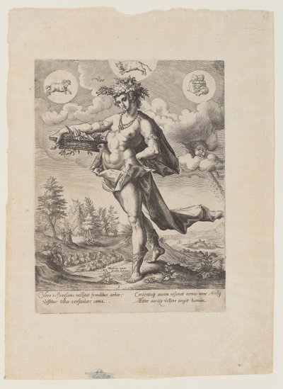 Spring, from The Four Seasons by Matthaus Greuter