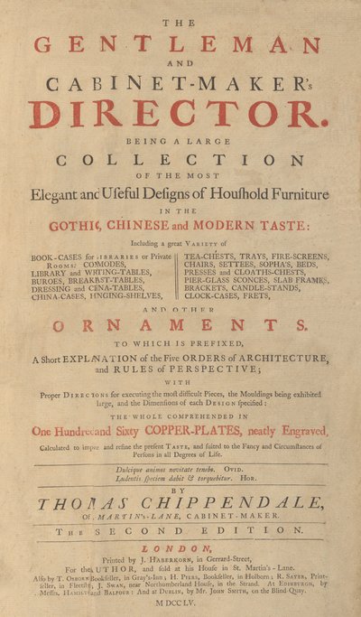 Gentleman and Cabinet-Maker