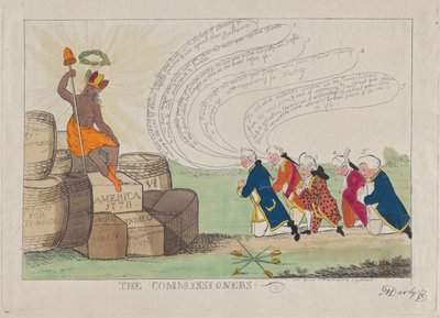 The Commissioners, April 1, 1778 by Matthew Darly