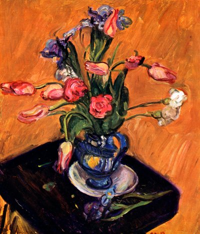 Tulip and Iris by Matthew Smith