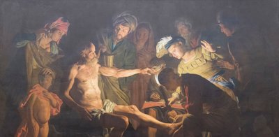 The Death of Seneca by Matthias (c.1600 p.1650) Stomer