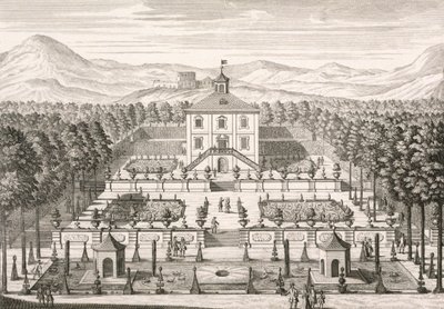 House and Garden, 1715 by Matthias Diesel