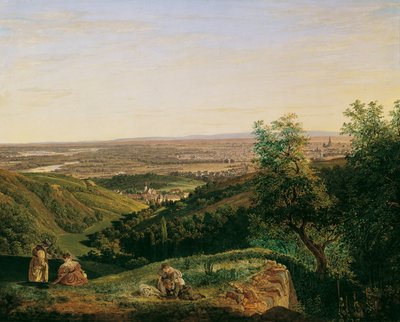 View of Vienna from Krapfenwaldl by Matthias Rudolf Toma