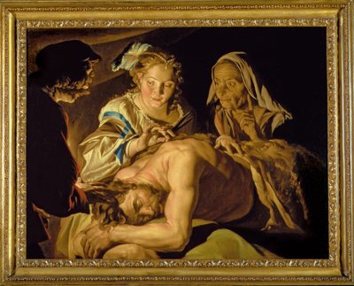 Samson and Delilah by Matthias Stomer