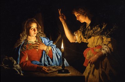 The Annunciation by Matthias Stomer