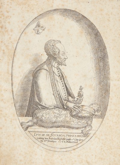 Louis III de Bourbon, Prince of Condé by Matthias Zündt