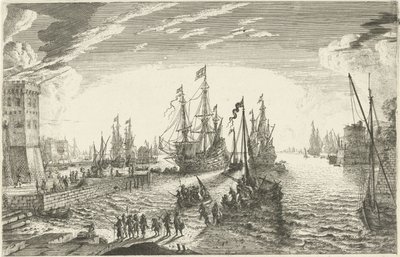 Disembarkation of Soldiers by Matthieu van Plattenberg