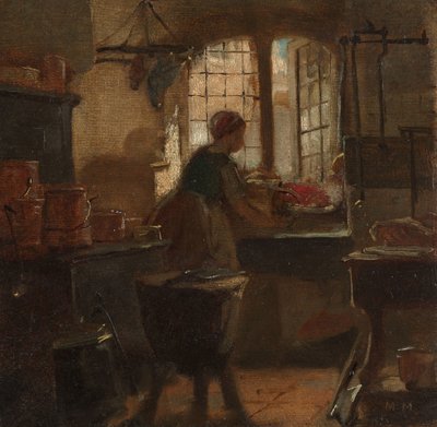 Kitchen by Matthijs Maris