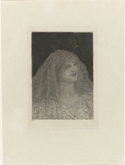 Woman with Veil by Matthijs Maris