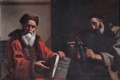 Diogenes and Plato by Mattia Preti