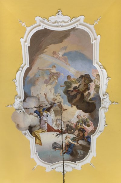 Jupiter and the Four Continents by Mattia Bortoloni