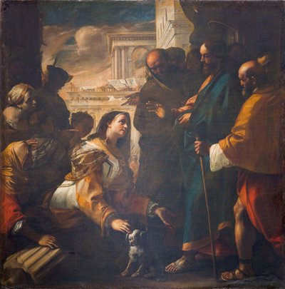 Christ and the Woman from Canaan by Mattia Preti