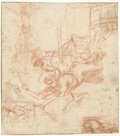 Studies for Religious Paintings by Mattia Preti