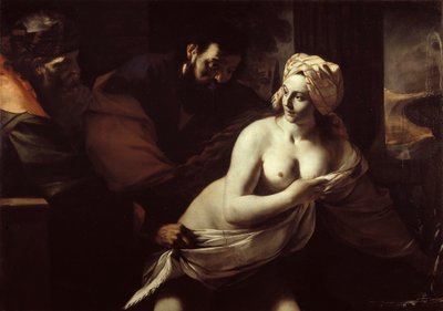 Susanna and the Elders by Mattia Preti