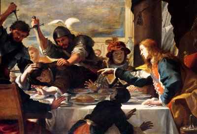 The Feast of Absalom by Mattia Preti