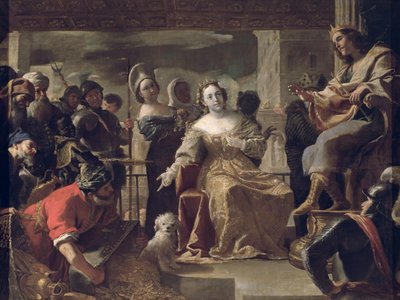 The Queen of Sheba before Solomon by Mattia Preti