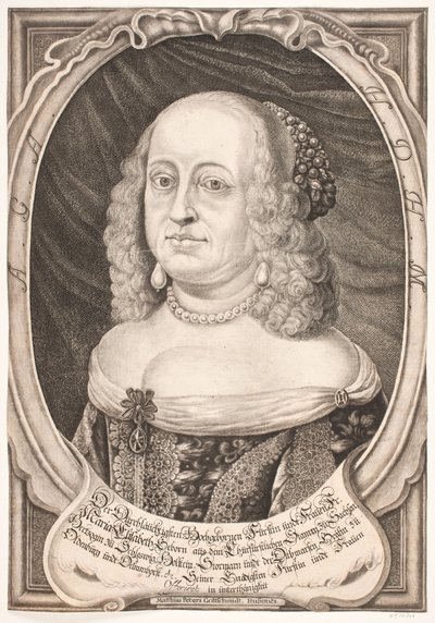 Duchess Maria Elisabeth of Gottorp by Mattis Petersen