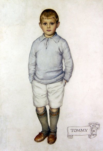 Portrait of Tommy by Maud Tindal Atkinson