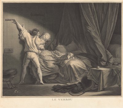 The Bolt by Maurice Blot after Jean Honoré Fragonard