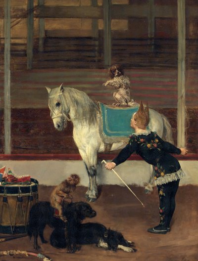 The Circus Performers, 1875 by Maurice Blum