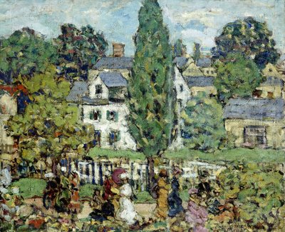 Afternoon Stroll, Summer by Maurice Brazil Prendergast