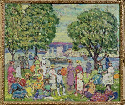 Gloucester Harbour by Maurice Brazil Prendergast