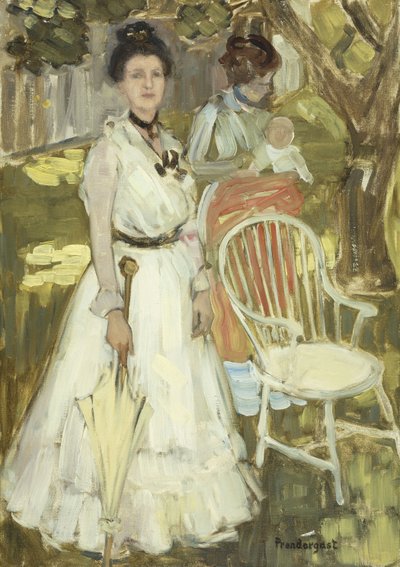 Portrait of Mrs by Maurice Brazil Prendergast