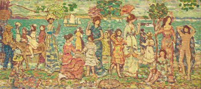 Promenade by Maurice Brazil Prendergast