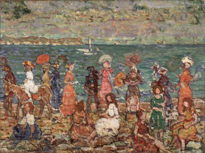 Seashore by Maurice Brazil Prendergast