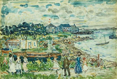 The Cove by Maurice Brazil Prendergast