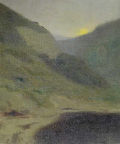Landscape at Dusk by Maurice Chabas