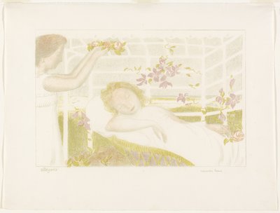 Allegory, Plate One from Love by Maurice Denis