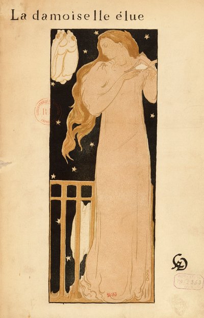 Claude-Achille Debussy, The Blessed Damozel by Maurice Denis