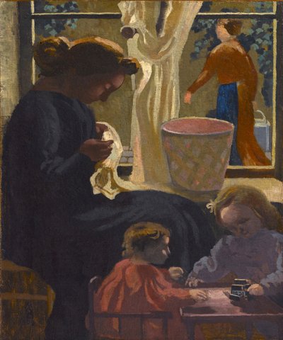 Intimacy or Seamstress at the Window, 1903 by Maurice Denis