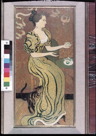 Madame Ranson and Her Cat by Maurice Denis