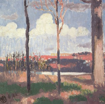 Marly Aqueduct seen from Pecq by Maurice Denis