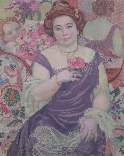 Marthe with a Rose, 1909 by Maurice Denis