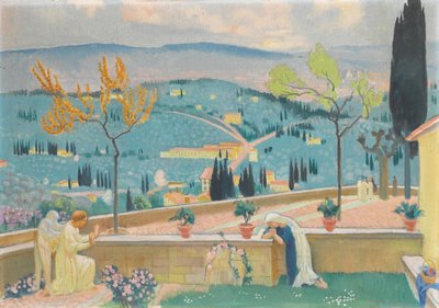 The Annunciation in Fiesole by Maurice Denis
