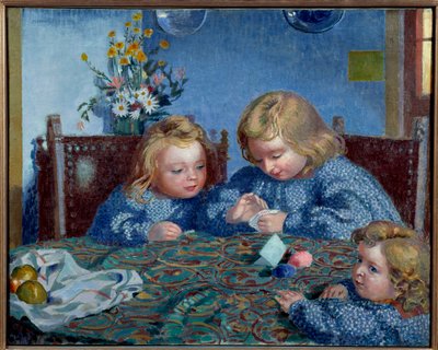 The sewing lesson by Maurice Denis