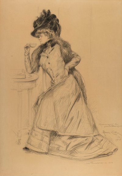 The Parisian Woman in 1906 by Maurice Eliot