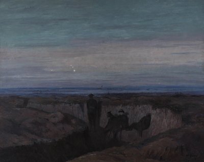 Dawn on the Ouse Trench, 1918 by Maurice Galbraith Cullen