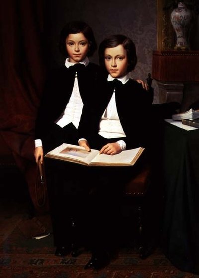 Two Brothers by Maurice Leloir